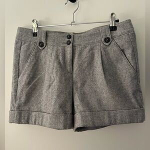 Sz 4 grey wool lined shorts by Hinge